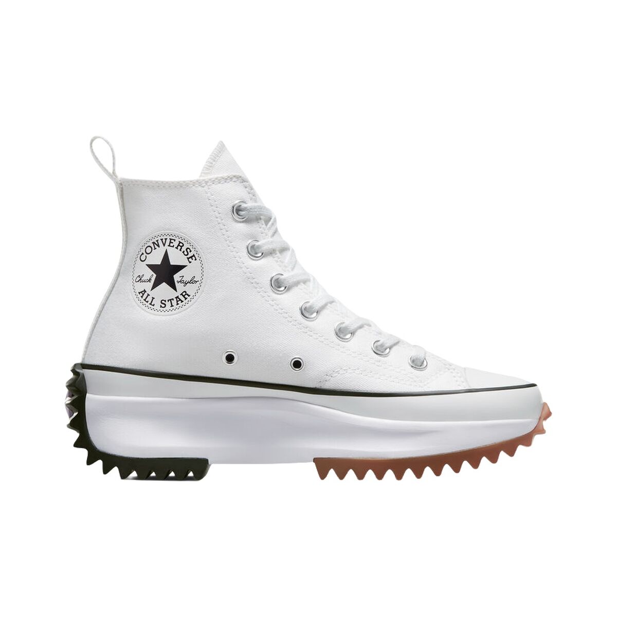 Women’s Casual Trainers Converse RUN STAR HIKE CANVAS PLATAFORM 166799C White-0