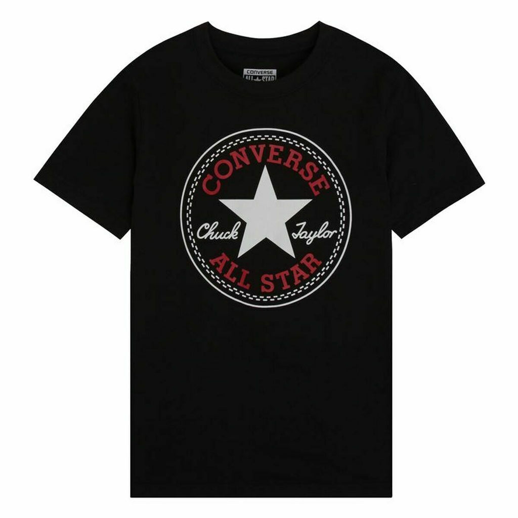 Short Sleeve T-Shirt Converse Black 16 Years-0
