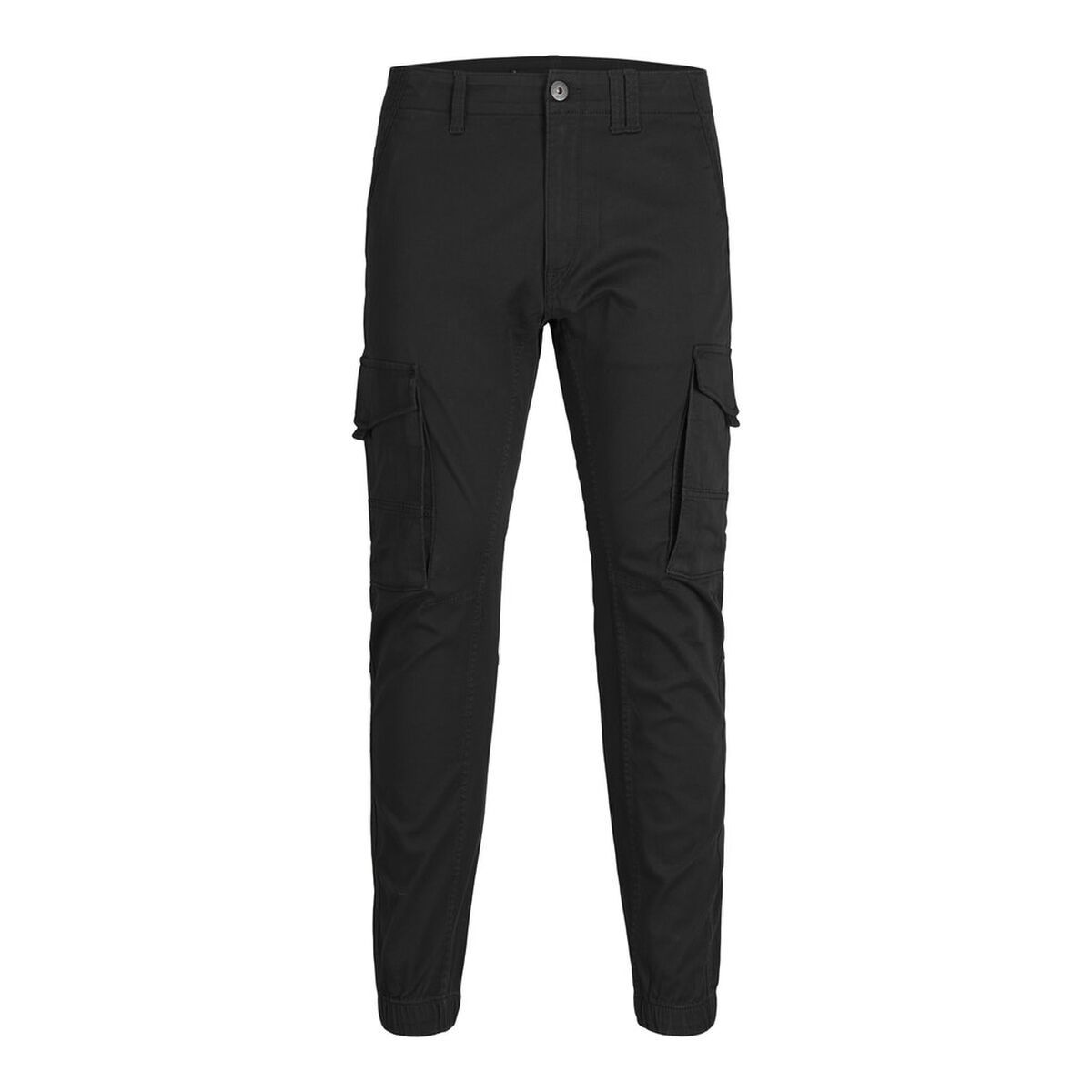 Trousers Jack & Jones JPSTPAUL JJFLAKE CARGO NOOS 12139912 Black-0