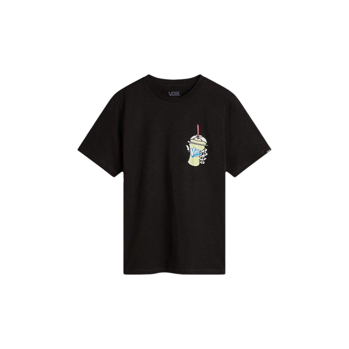 Child's Short Sleeve T-Shirt Vans Lil Reggie SS VN000JC4BLK1 Black-0