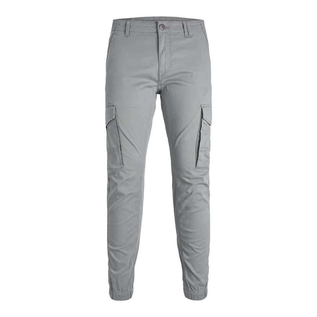 Trousers Jack & Jones JPSTPAUL JJFLAKE CARGO 12139912 Grey-35