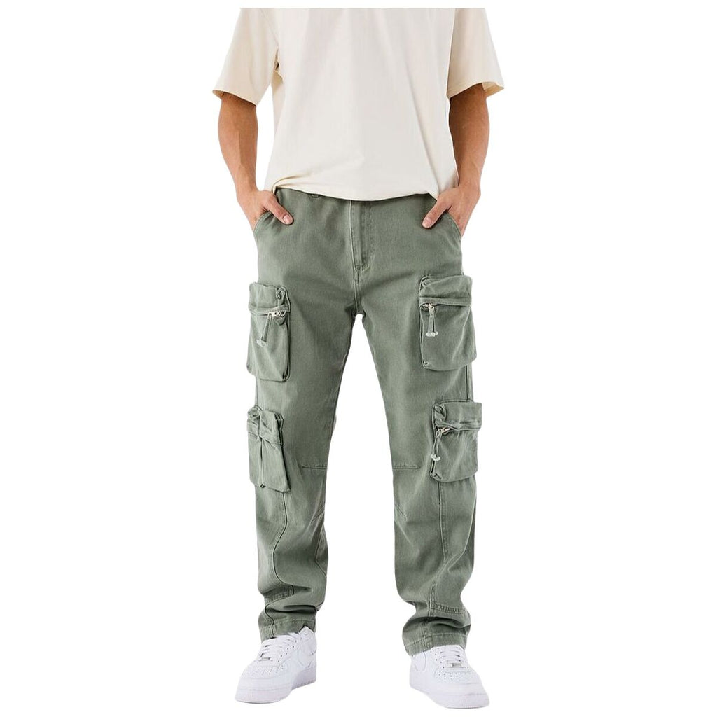 Trousers Project X Paris PROJECT JOG PANT T249042 OG Green-0
