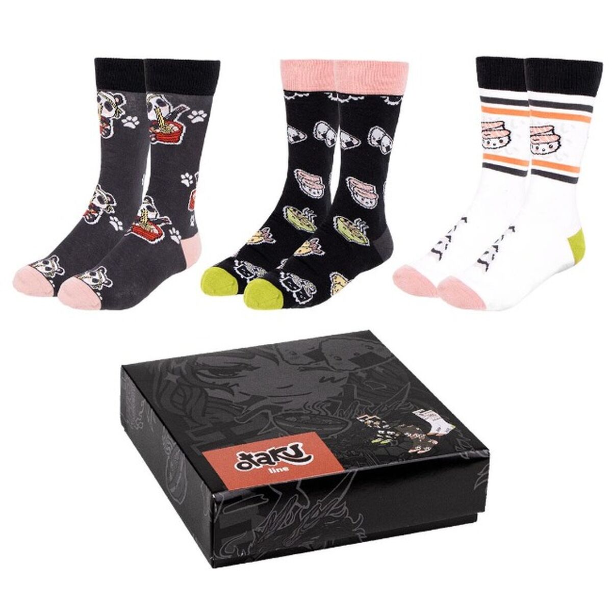 Socks Otaku 3 Pieces-4