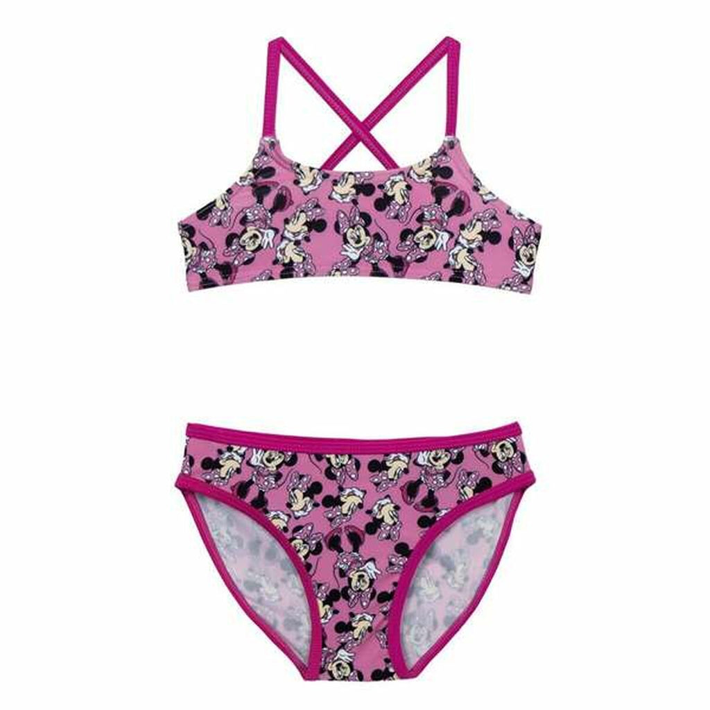 Bikini Bottoms For Girls Minnie Mouse Pink-0