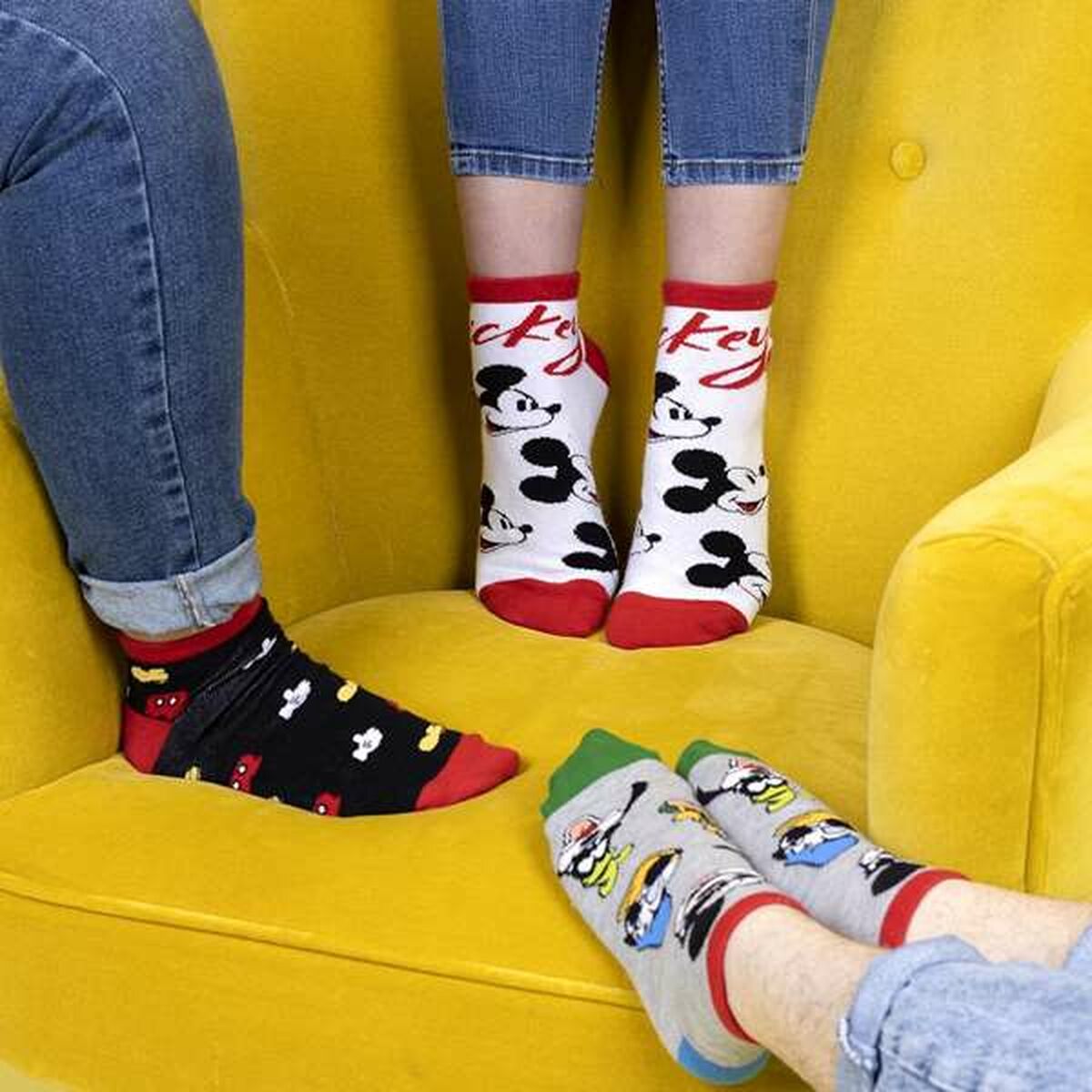 Socks Mickey Mouse Multicolour-1