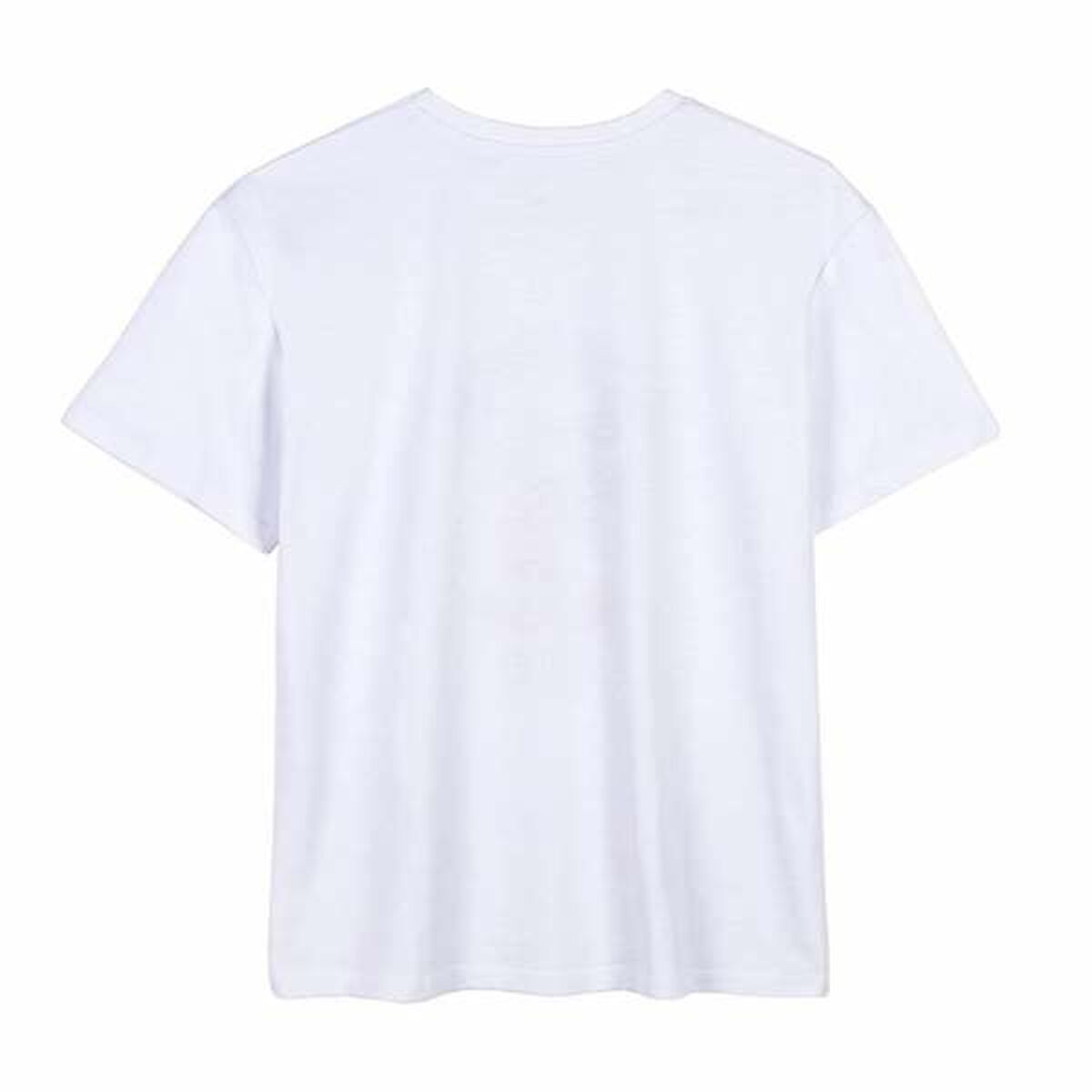 Women’s Short Sleeve T-Shirt Mickey Mouse White-3