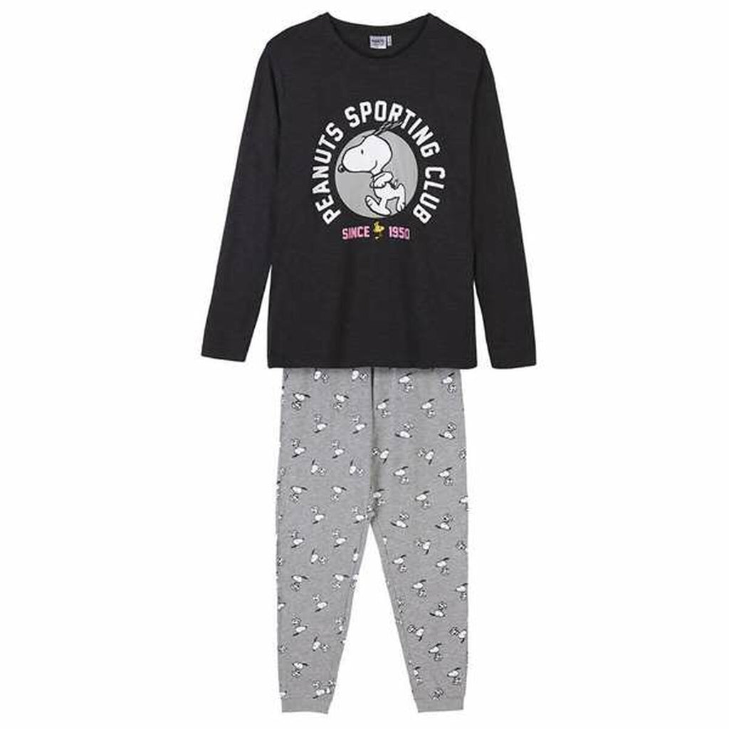 Pyjama Snoopy Grey-0