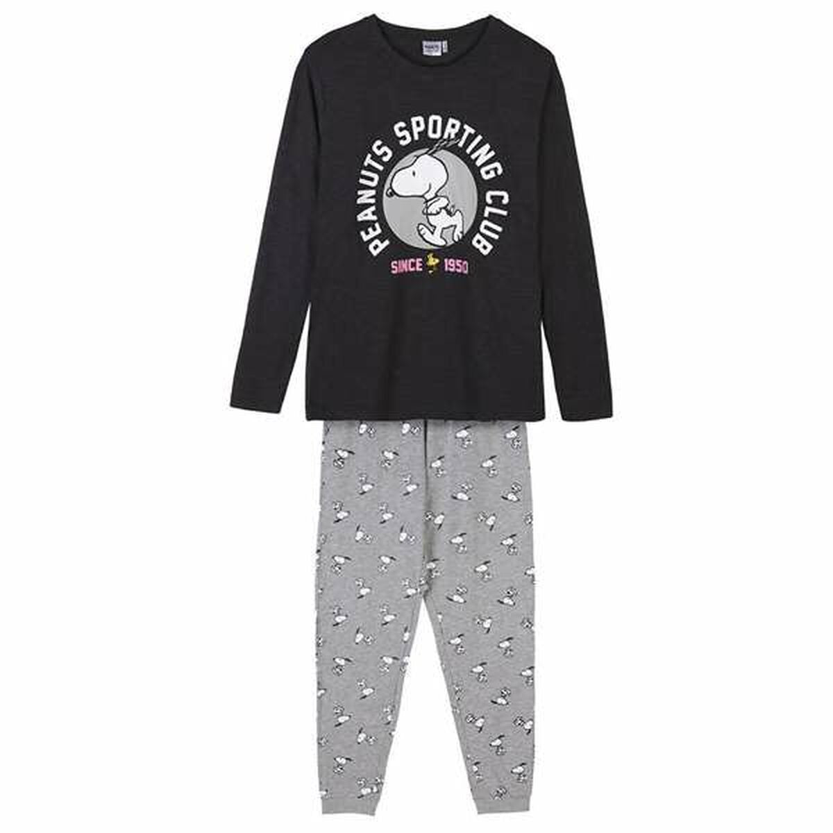 Pyjama Snoopy Grey-0