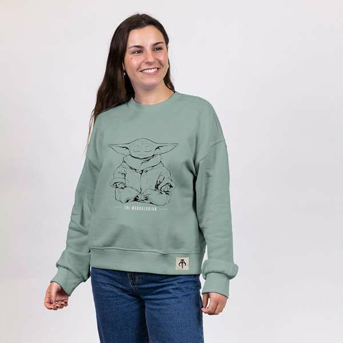 Women’s Sweatshirt without Hood The Mandalorian-1