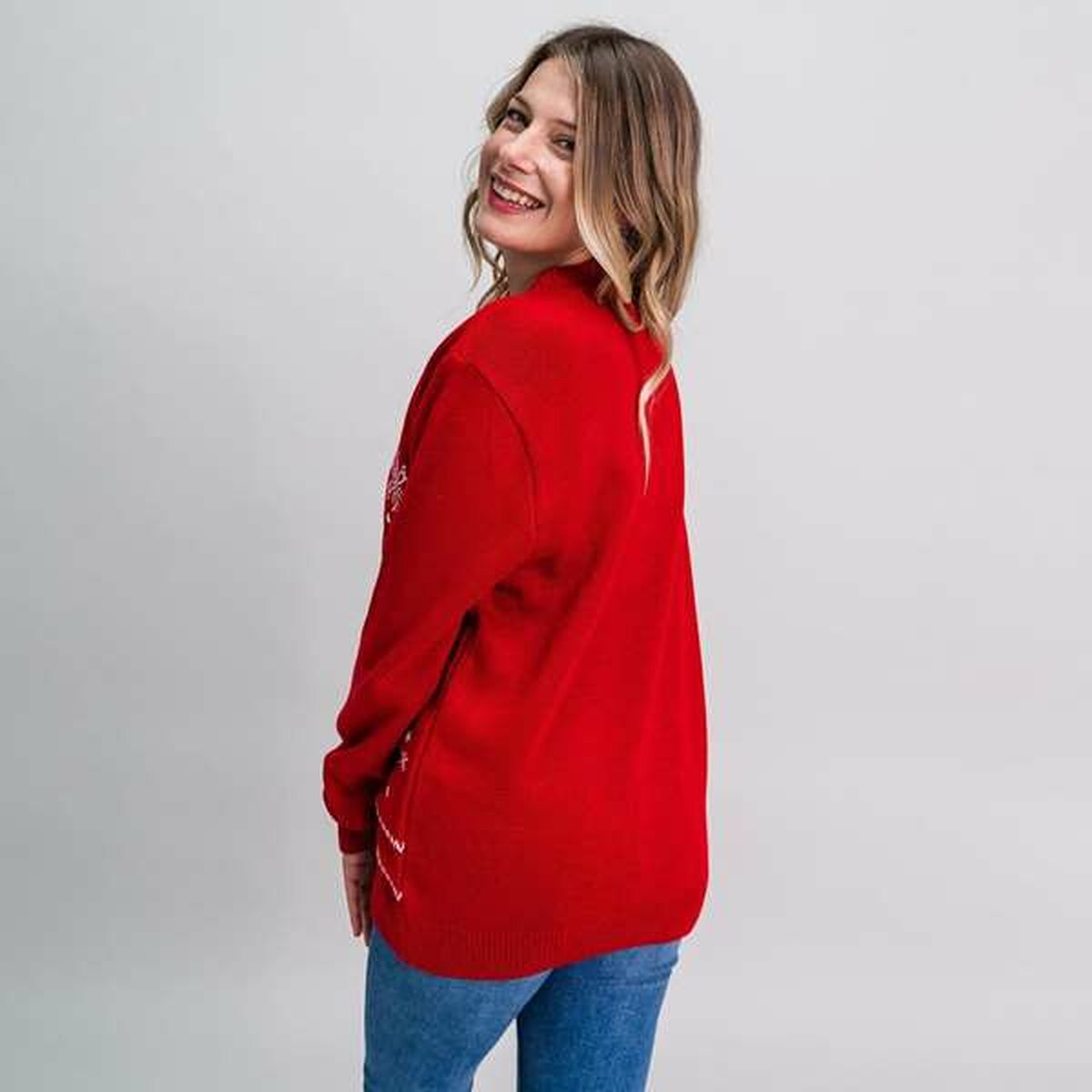 Unisex Jumper Snoopy Red-2