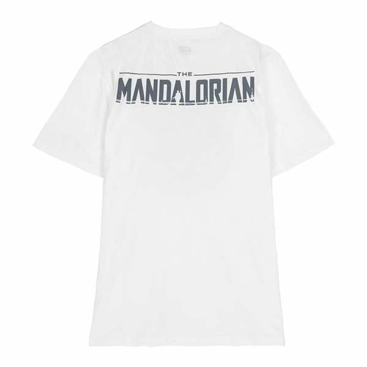 Women’s Short Sleeve T-Shirt The Mandalorian White-1