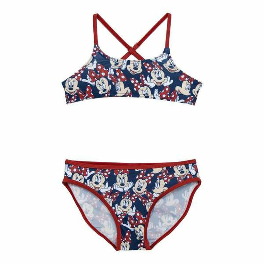 Bikini Bottoms For Girls Minnie Mouse Red-0
