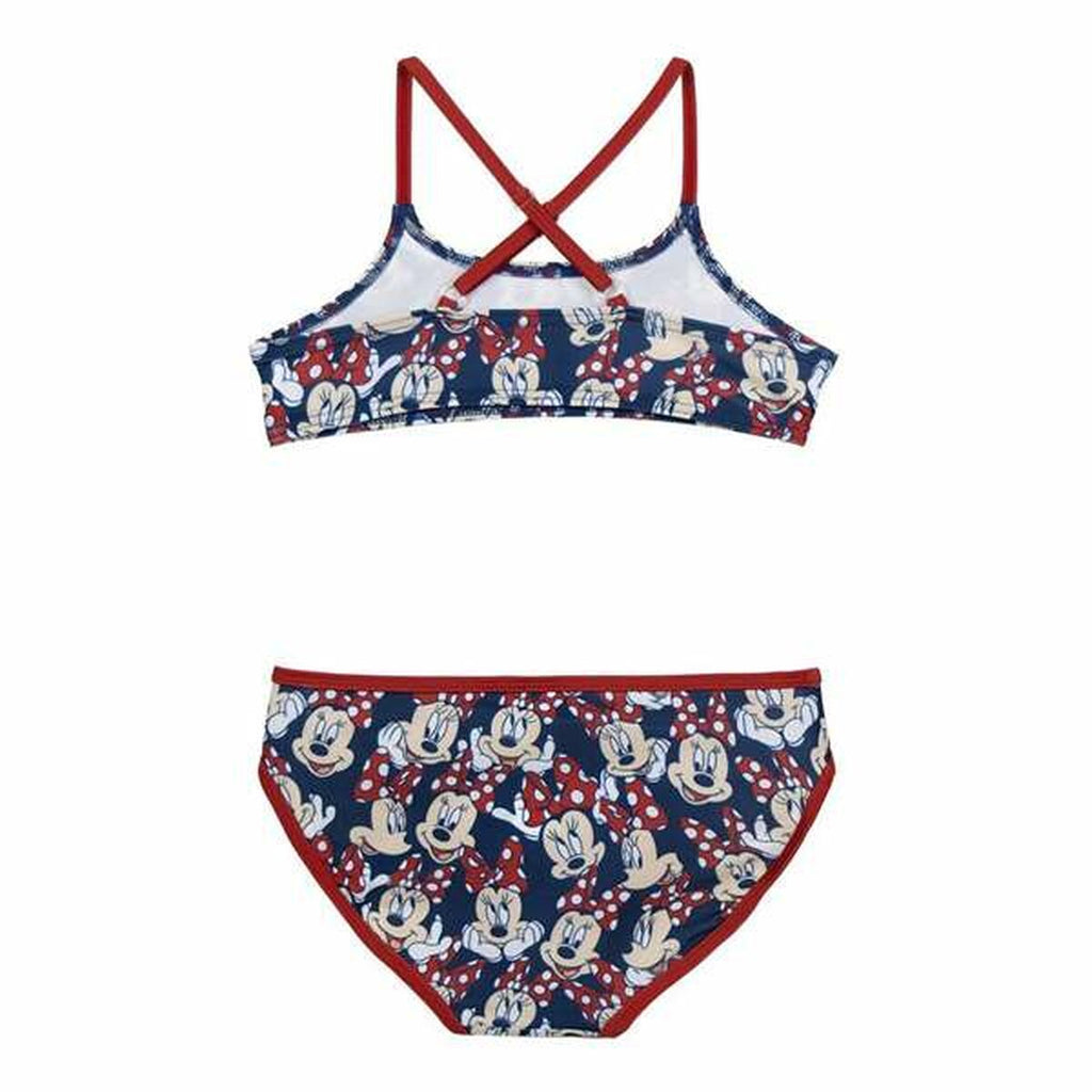 Bikini Bottoms For Girls Minnie Mouse Red-2
