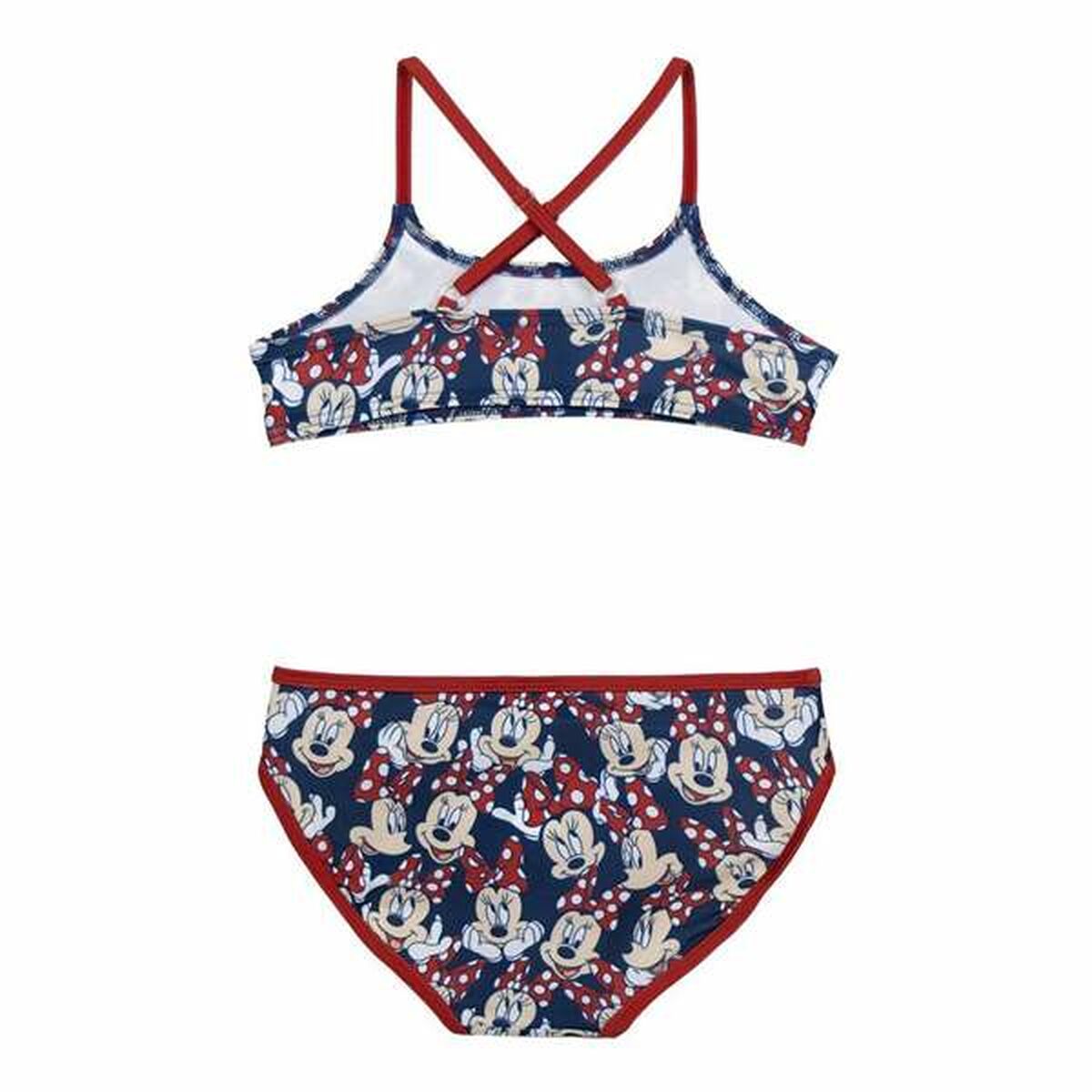 Bikini Bottoms For Girls Minnie Mouse Red-2