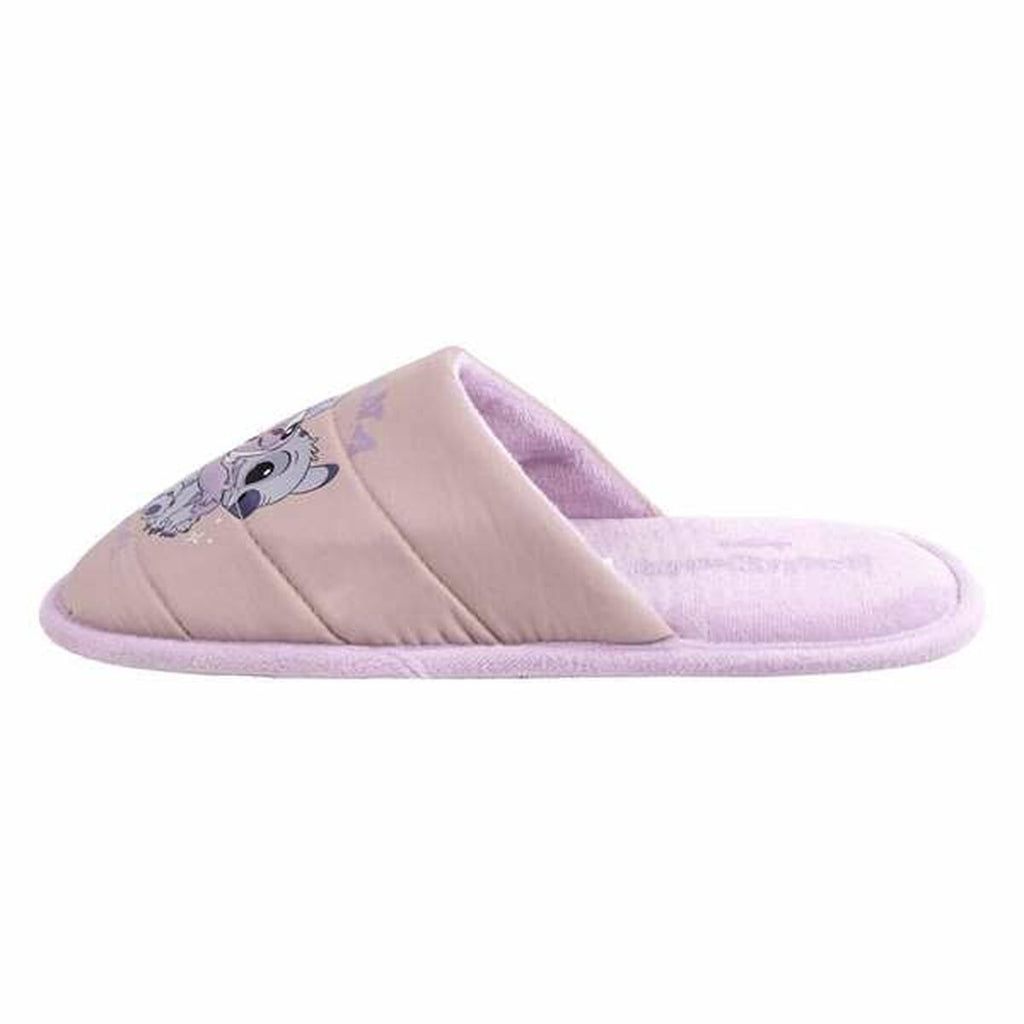 House Slippers Stitch Lilac-3
