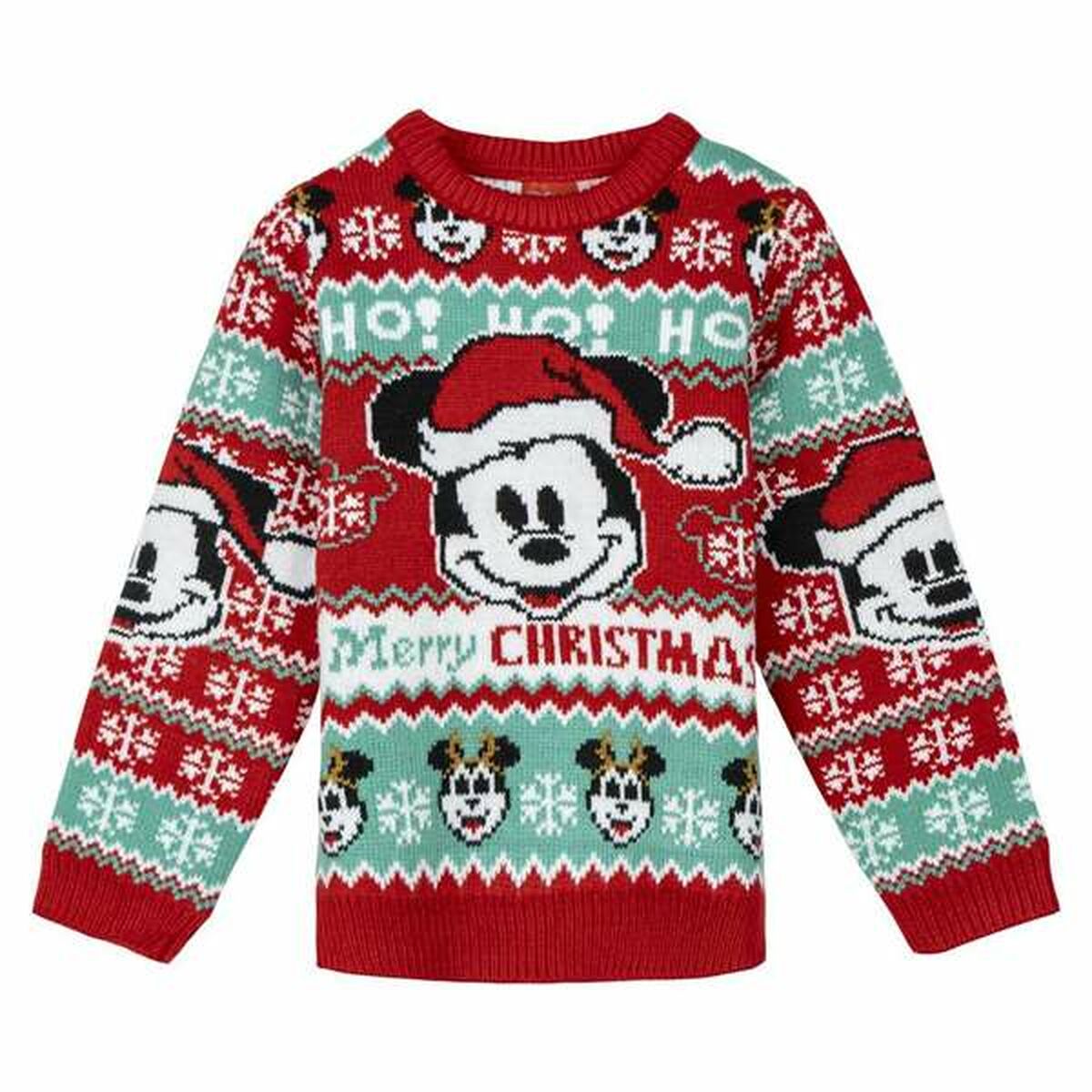 Unisex Jumper Mickey Mouse Red-0