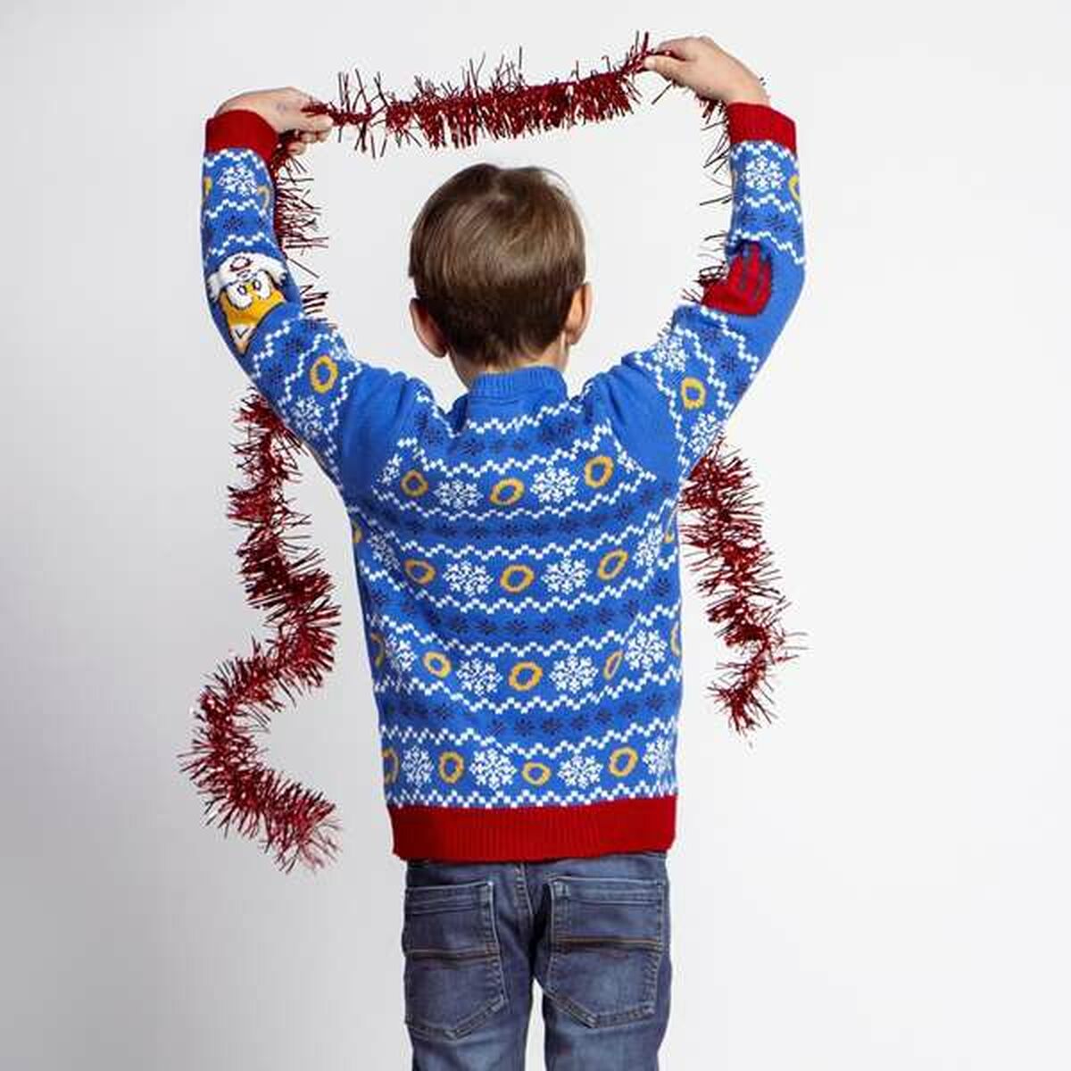 Unisex Jumper Sonic Blue-1