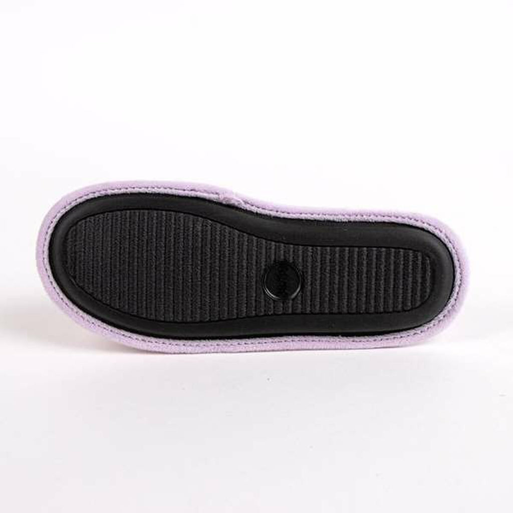 House Slippers Stitch Lilac-2