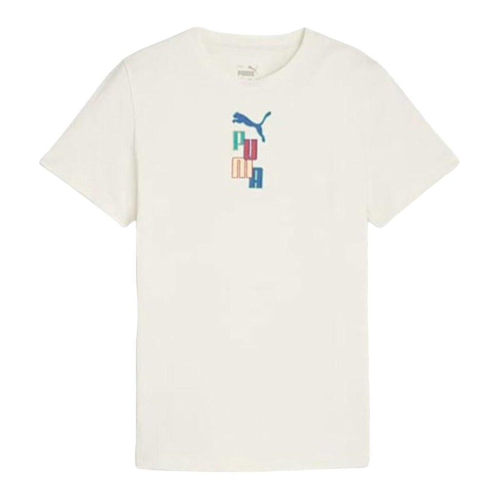 Child's Short Sleeve T-Shirt Puma Ready Set Better-0