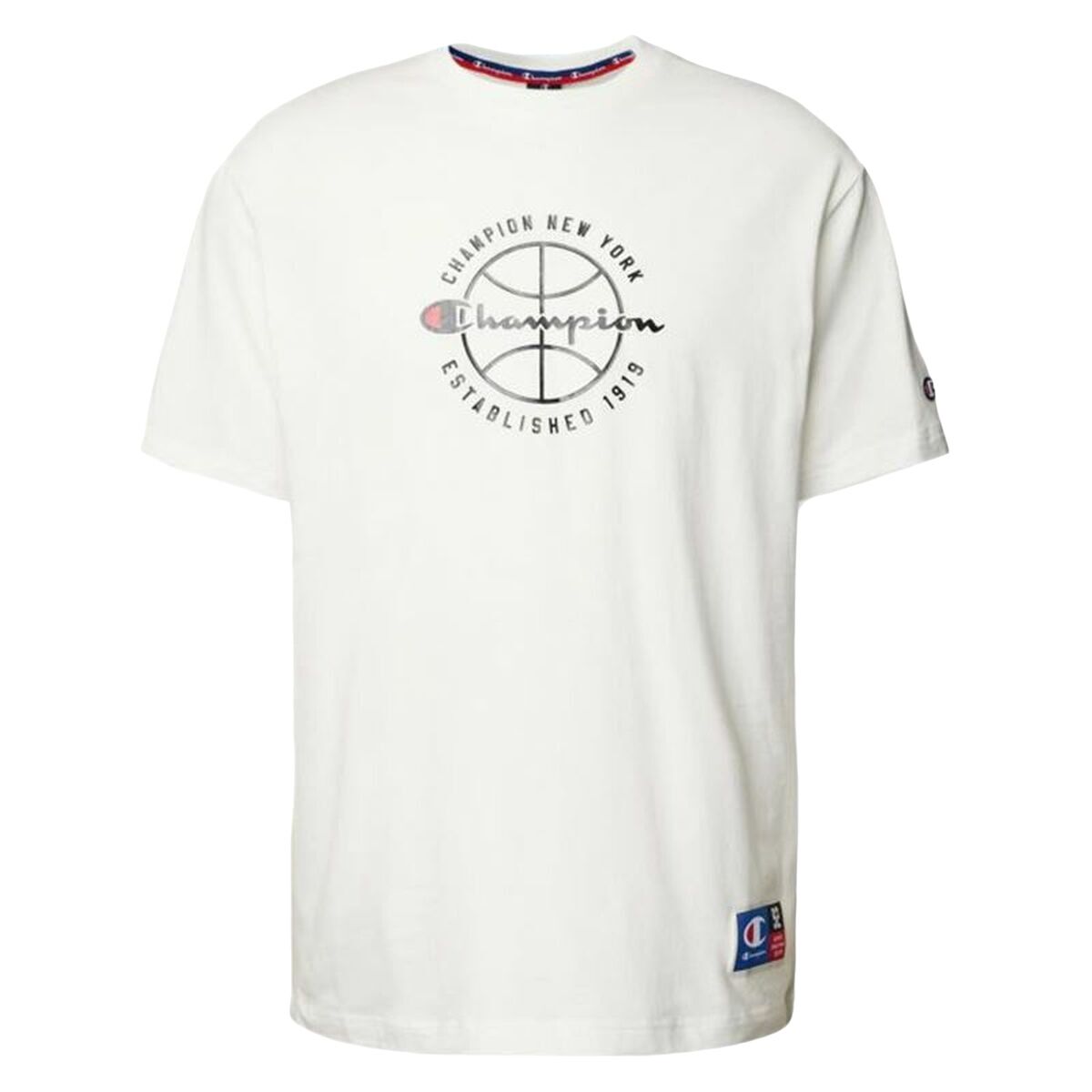 Men’s Short Sleeve T-Shirt Champion Crewneck-0