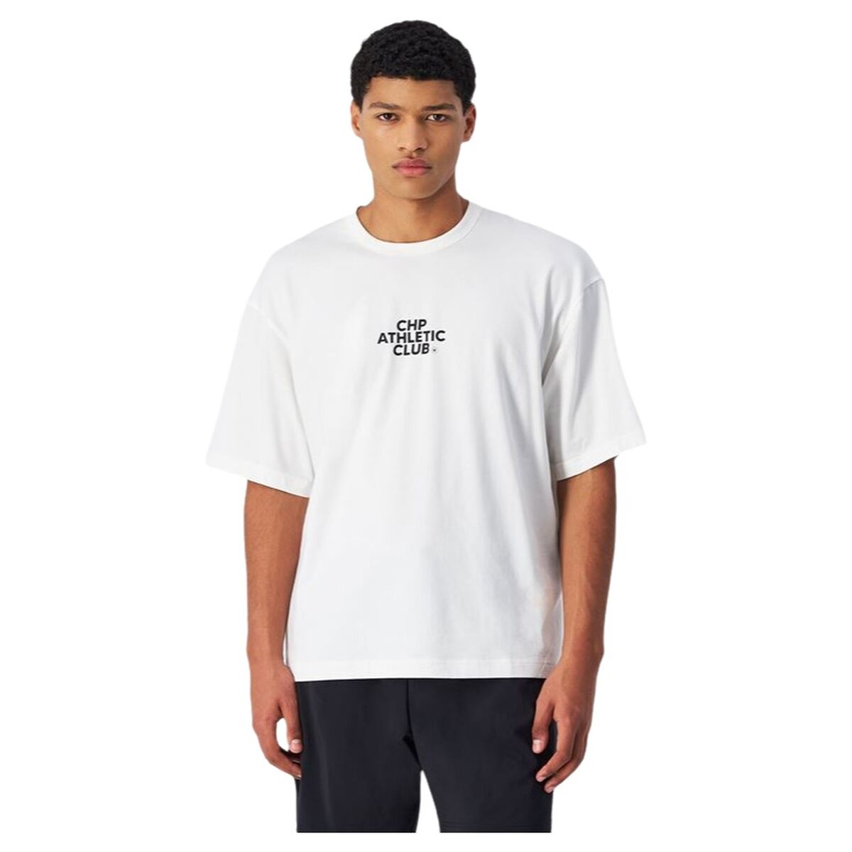 Men’s Short Sleeve T-Shirt Champion SS White-0