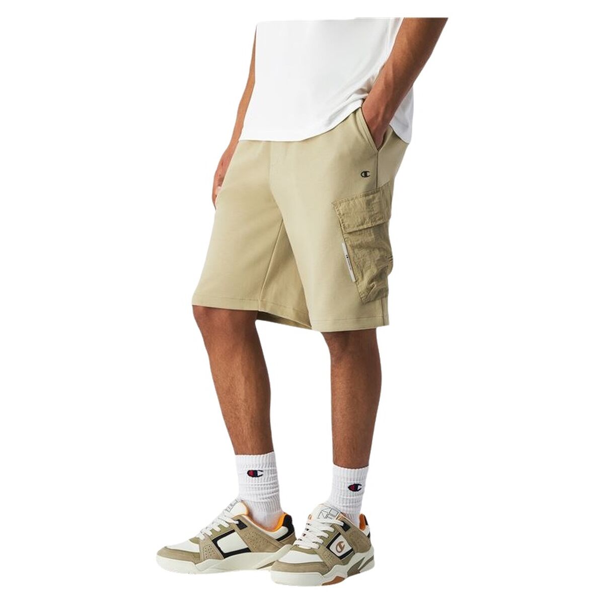 Men's Shorts Champion 220832-MS093 Beige (L)-0