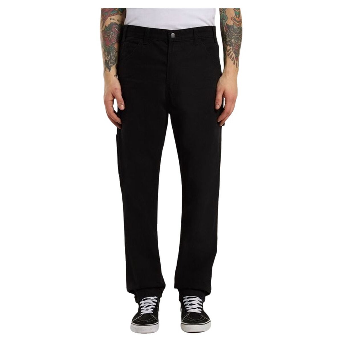 Trousers Dickies Canvas Carpenter Lighweight Black-1