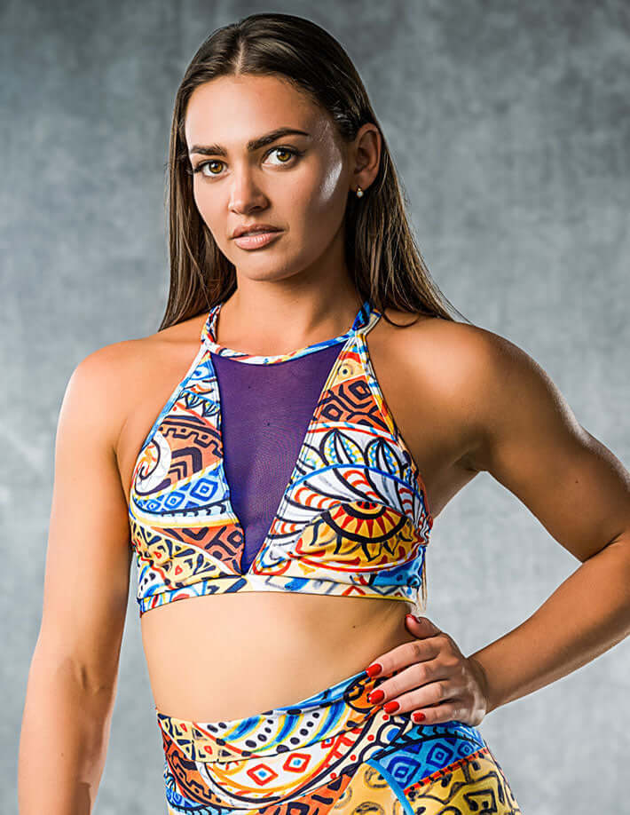 Sports bra Victoria Indian Summer-0