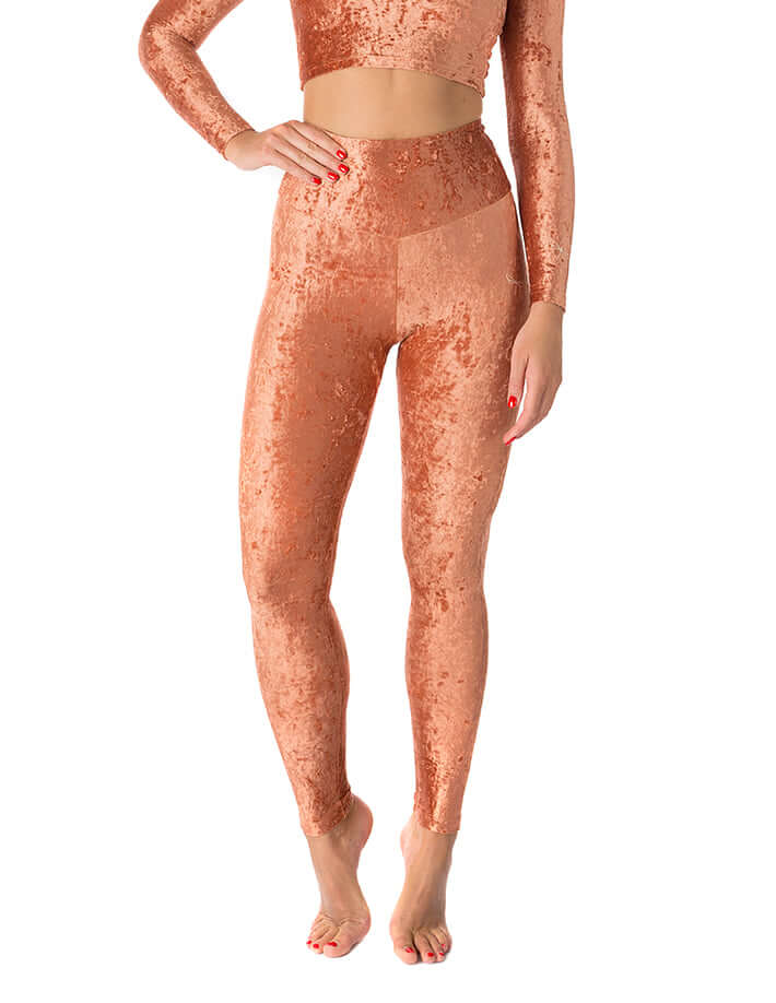 Velvet leggings Adele-8