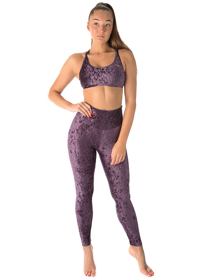 Velvet leggings Adele-1