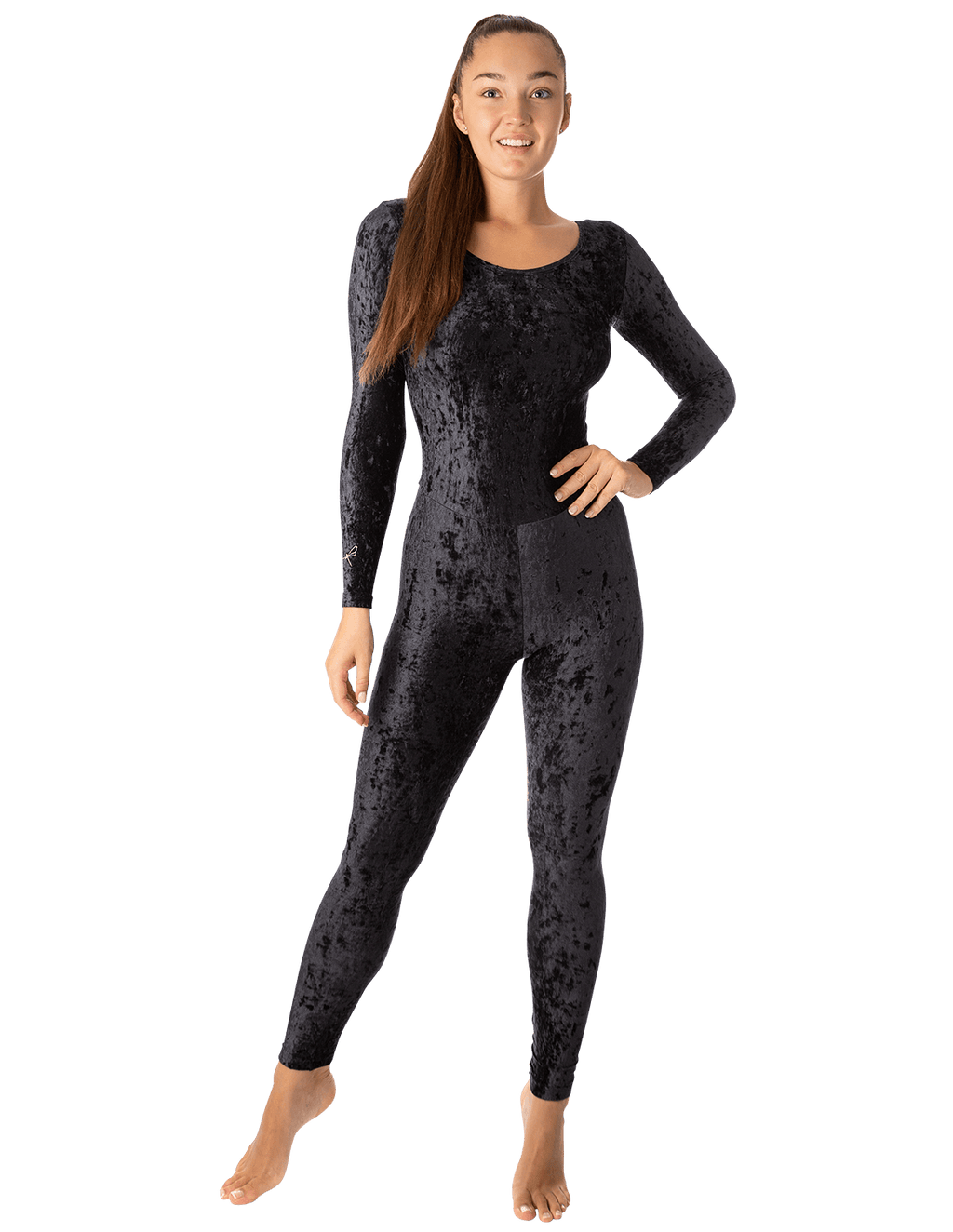 Velvet unitard Lara-5