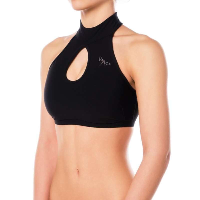 High neck sports bra Terri-3