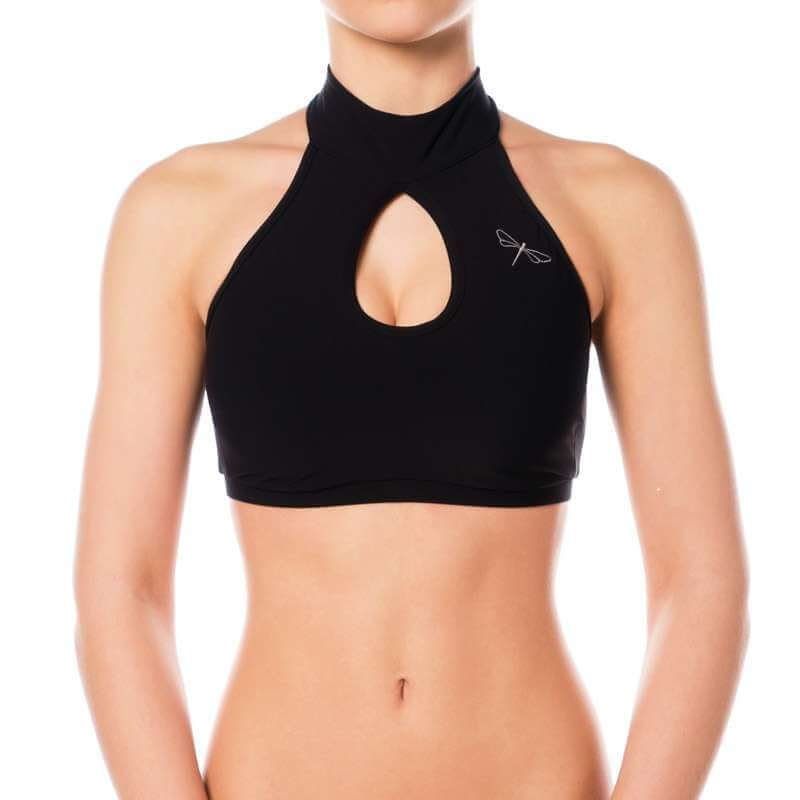 High neck sports bra Terri-1