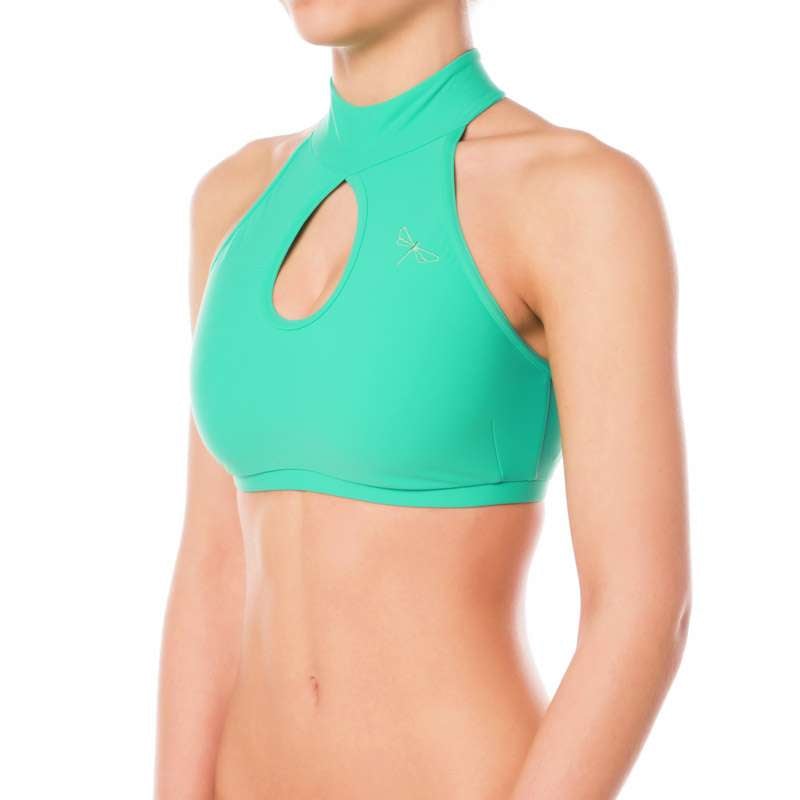 High neck sports bra Terri-13